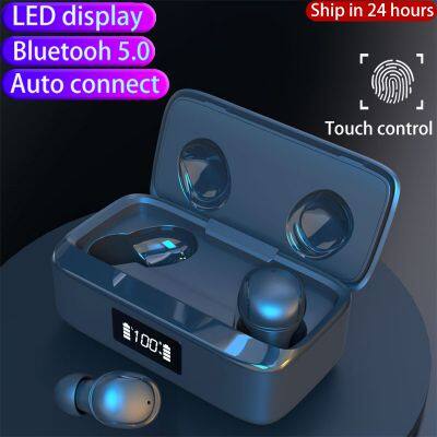 XY-10 TWS Wireless Headphone LED Display 9D HiFi Stereo Sport Waterproof Headsets BT5.0 Earphones With Microphone photo-3