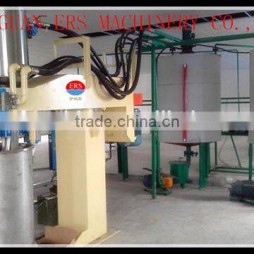 PU block automatic batch foaming machine