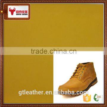 Cow nubuck split genuine leather wholesale