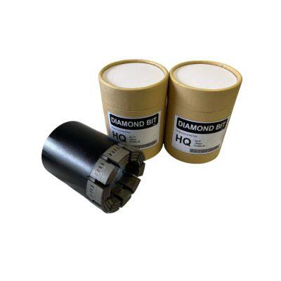 wireline coring bits BQ NQ HQ PQ impregnated diamond core drill bits