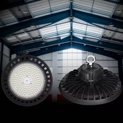 High Quality Die Cast Aluminum Warehouse Workshop Lamp Waterproof Ip65 100w 150w 200w 240w 300w Ufo Led High Bay Light