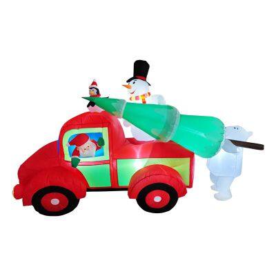 Christmas Outdoor Decor With Xmas Blow up Christmas Holiday Inflatable Decor photo-5