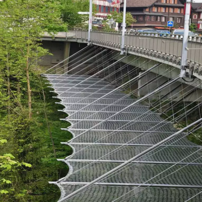 High Strength Flexible Web Netting for Architectural With Stainless Steel Cable Mesh