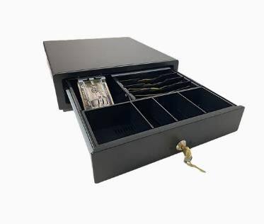 Cash Drawer High Quality 410mm Width Tray Metal Windows Android Register Automatic USB Trigger Cash Drawer