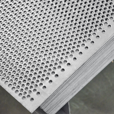 Photochemically Etched Perforated Plate, Round Hole Perforated Plate, Aluminum Alloy Grille, Speaker Grille photo-3