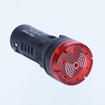 Срок службы 50000 часов. Красный светодиодный индикатор тревоги 380В 22 мм для мониторинга электрооборудования