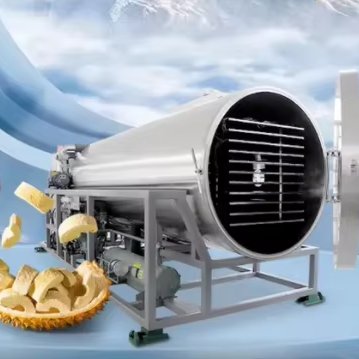 Industrial Commercial 100 Square Meters Capacity Onion Vegetable Vacuum Freeze-drying Machine