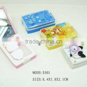 2013 new style contact lens cases wholesale, contact lens cases,makeshift contact lens case