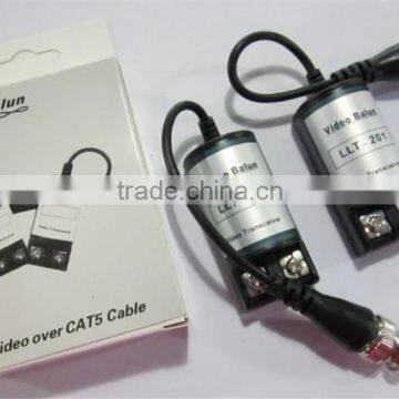 CCTV Camera Video Balun Transceiver BNC UTP RJ45 Video Balun Video and Power over CAT5/5E/6 Cable