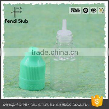 30ml plastic dropper bottles PET long tip child proof tamper cap ISO certificate