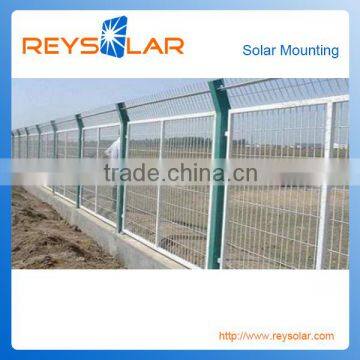 Solar Panel Racking Security Guard Welded Wire Fence Protective Barriers photo-6