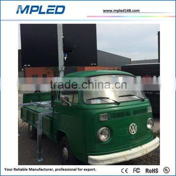 Made in China vehicle-mounted led digital panel P6 magnetic led module