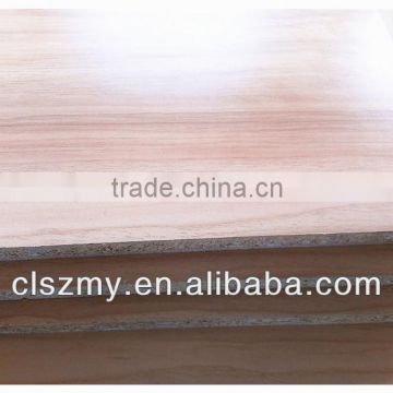 smooth surface of melamine faced particleboard