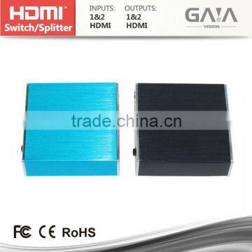 2x1 or 1x2 HDMI Bi-Directional Switch / Splitter support 3D 4k*2k