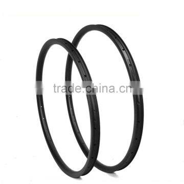 27.5er 30mm mountain bicycle rims light weight XC/AM bike tubeless carbon rim 28/32h
