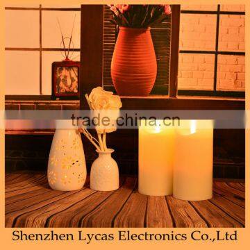 rechargeable flickering flame candles