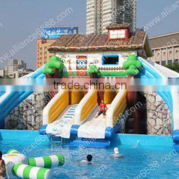 combined water slide