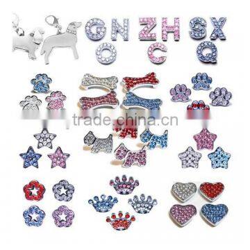 10mm Rhinestone Slide Charms for Pet Collar