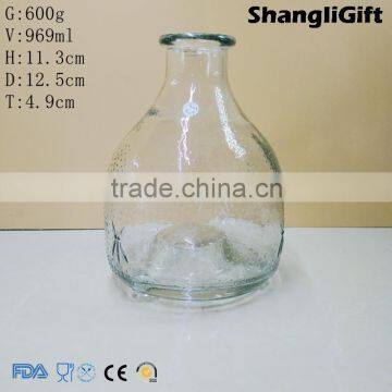 Round Fly Trap Glass Jar With Handle960ml Glass Fly Catcher Custom