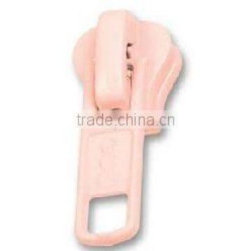 1)PVC without teeth zipper slider with high quality and competitive price.