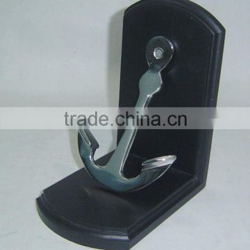 Aluminum Anchor bookend, Library Bookend, Decorative Bookends