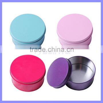 2.95 Inch Diameter Multi Purpose Novelty Package Holiday Gift Candy Tin Case