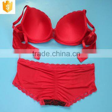 Cheap Price Hot Colorful Sexy Lace Plus Size Bra Set