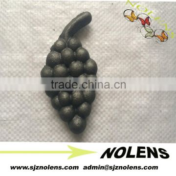 Wrought iron leaf / flower for baluster panels components