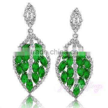 Wholesale white gold pendant new fashion earring