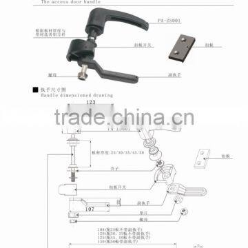 Air handling unit access Door Handle lock