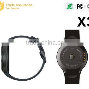 2016 X3 Sim Card Smart Watch 3g Round Smart Watch MTK 6572 Watch the Sim photo-6