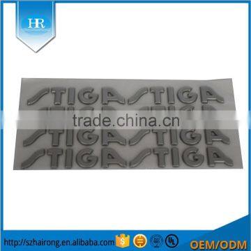 Custom Brand Metal Logo Embossed Alloy Aluminum Adhesive Metal Label photo-6