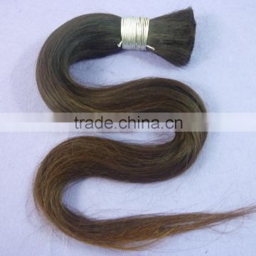 Natural balck straight cheap indian virgin hair bulk