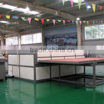 hot melt fabric laminating machine for glass