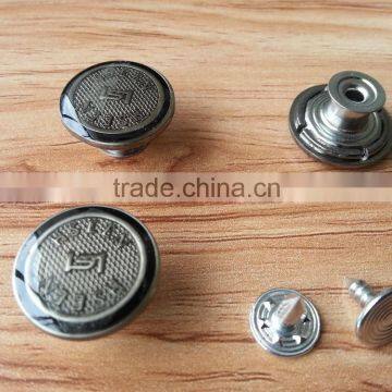 Zinc Alloy Cap Jeans Tack Button -- J1528 photo-3