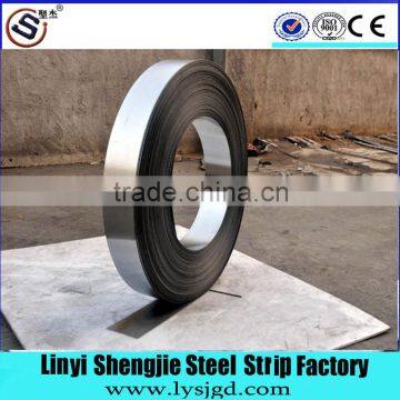 steel strip with self-adhesive