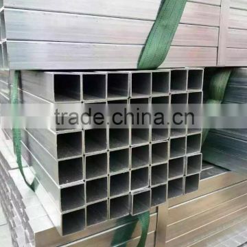 GI hollow section tube 20*20*0.9*5.8m steel square tube