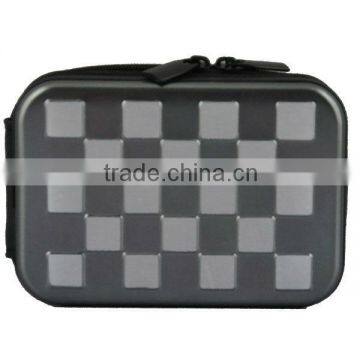 Digital Camera aluminum Case Bag with Belt Clip and Double Zippers