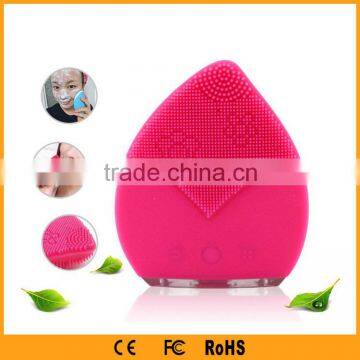 Facial Massage Brush Silicone Plastic Handheld Massager photo-2