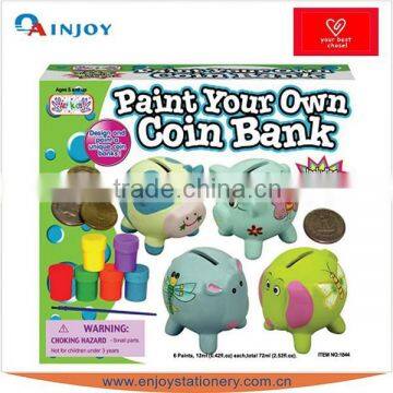 DIY Paint Ceramic Coin Bank