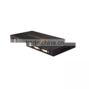 4 Port DVI Single Link Video Audio 4port Dvi Splitter With Power Led and Working Led photo-4