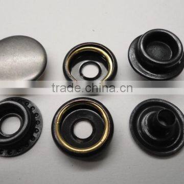 Metal Snap ButtonCustomized Nickel Free Matted Brass Combination Clothes Snap Buttons photo-3