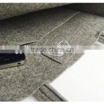 Recycling Reusable Costom Logo Promotion Felt Shopping Handbag Tote Shopping Bag Supplier's Choice photo-3