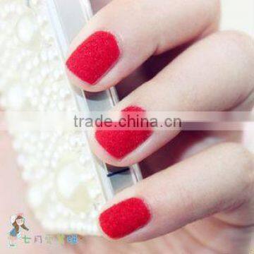 2016 New Products Artificial Nails False Nails Flocking Velvet Nails photo-2