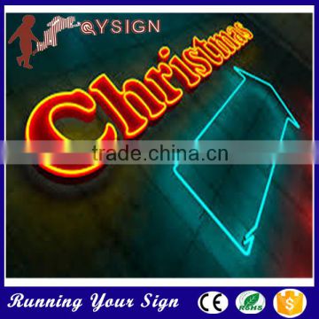 2015 Christmas Party Decoration Letter Shop Neon Sign