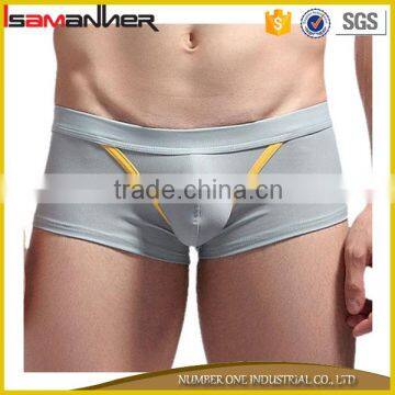 Nylon spandex sexy hipster men hipster custom boxer briefs