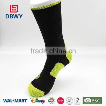 Knee Hign Black Basketball Socks for Men in China