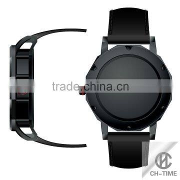 Diving Waterproof Sport Stainless Steel Watch Army Fashion Luxury Skeleton Case Wtach photo-2