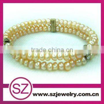 Wholesale freshwater pearl bracelet for ladies