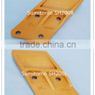 Excavator bucket parts bucket adapter side cutter
